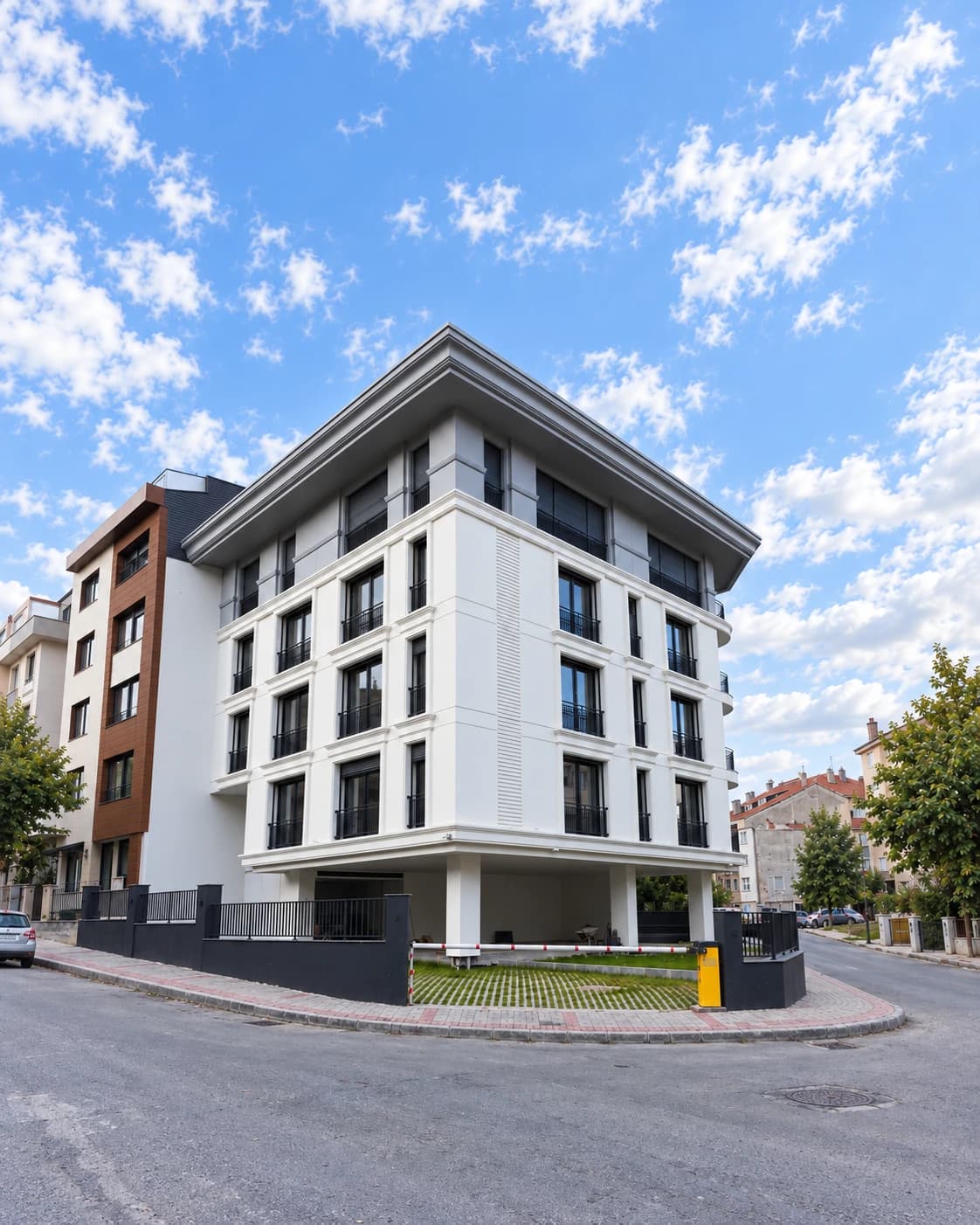 Proje Ametist dış cephesinin tamamlanmış hâli